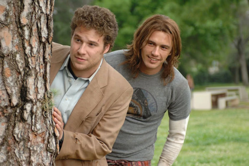 James Franco y Seth Rogen en superfumados