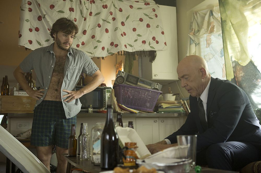 Emile Hirsch y J.K. Simmons en Una Noche con mi ex suegro