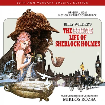 Carátula de la banda de sonido de La Vida Privada de Sherlock Holmes