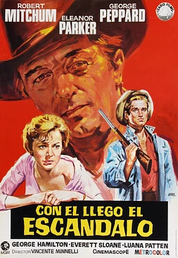 poster of movie Con él llegó el escándalo