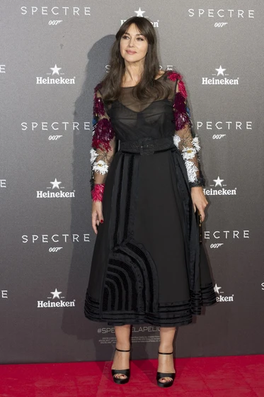 Monica Bellucci en spectre (Premiere en Madrid. Octubre 2015)
