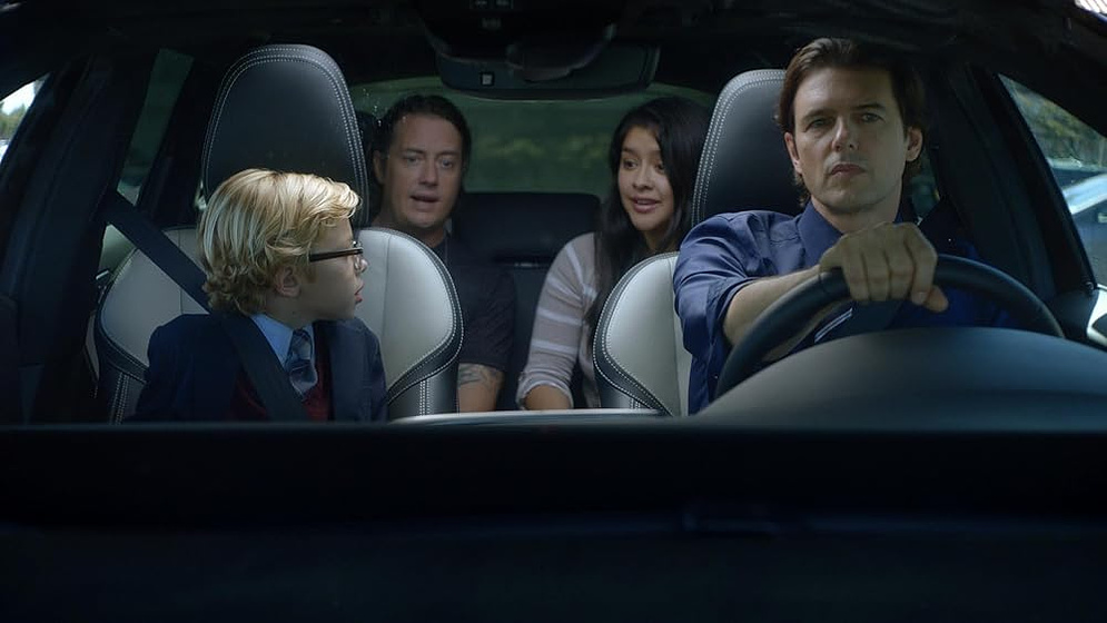 Jeremy London, Chelsea Rendon, Rowan Smyth y Matt Lindquist en i-believe