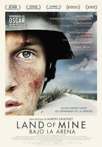Imagen de Land of mine. Bajo la Tierra (Cartel español)