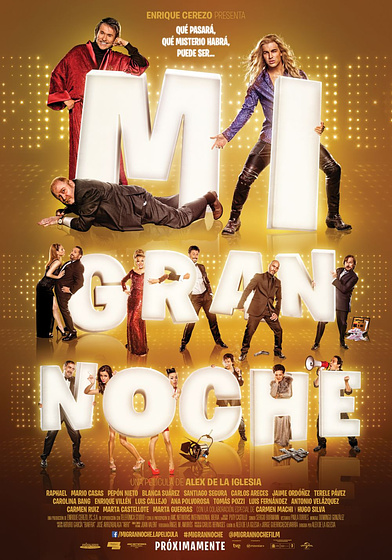 Imagen de Mi Gran noche (Cartel español)