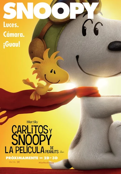 Imagen de carlitos-y-snoopy-la-pelicula-de-peanuts (Cartel promocional español)