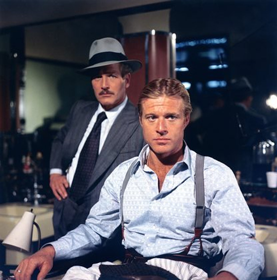 Robert Redford y Paul Newman en El Golpe