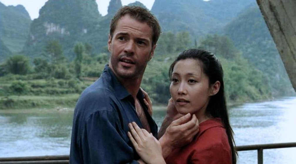 Sebastian Koch y Fu Chong en El Secreto del Buda Negro