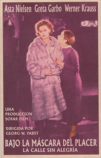 Poster de Bajo la máscara del placer