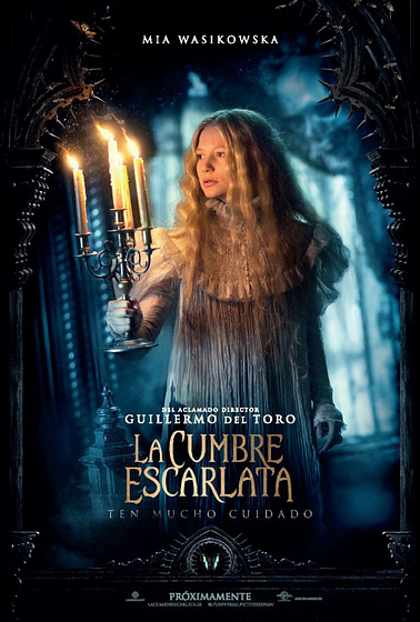 Imagen de La Cumbre Escarlata (Cartel personajes español)