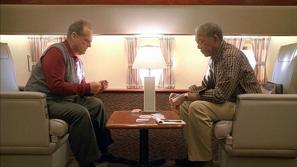 Morgan Freeman y Jack Nicholson en ahora-o-nunca-2007