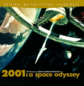 Carátula de la banda de sonido de 2001: Una odisea del espacio