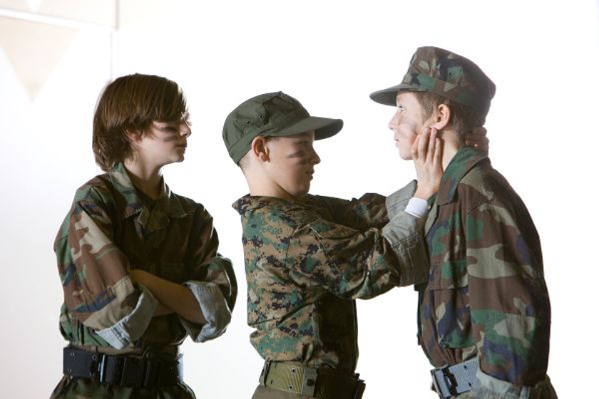 Fergus Riordan en De Mayor quiero ser soldado