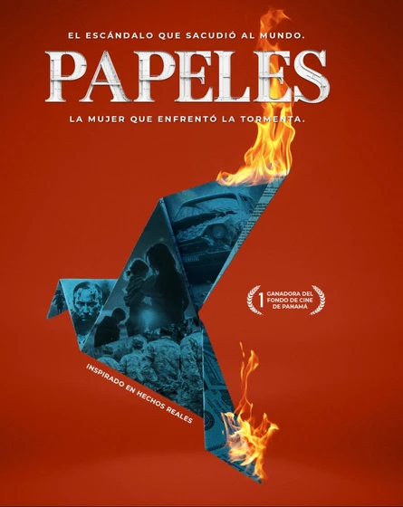 Imagen de papeles (Cartel español)