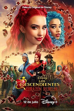 poster of movie Los Descendientes. Corazón Rebelde