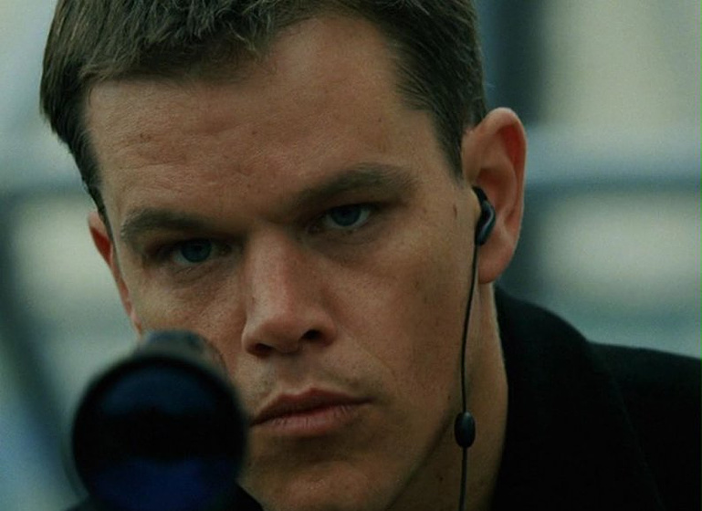 Matt Damon en El Mito de Bourne