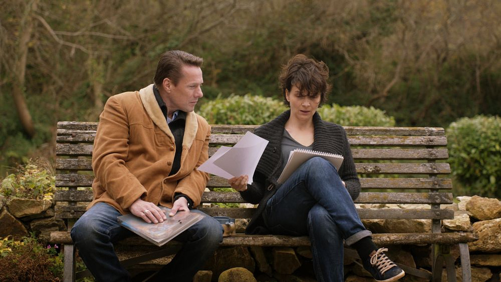 Juliette Binoche y Larry Mullen Jr. en Mil veces buenas noches