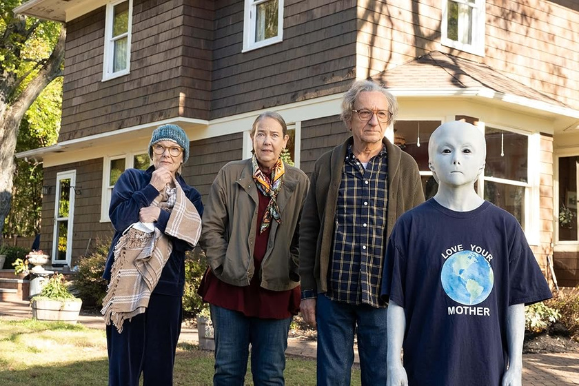 Ben Kingsley, Harriet Sansom Harris, Jane Curtin y Jade Quon en jules