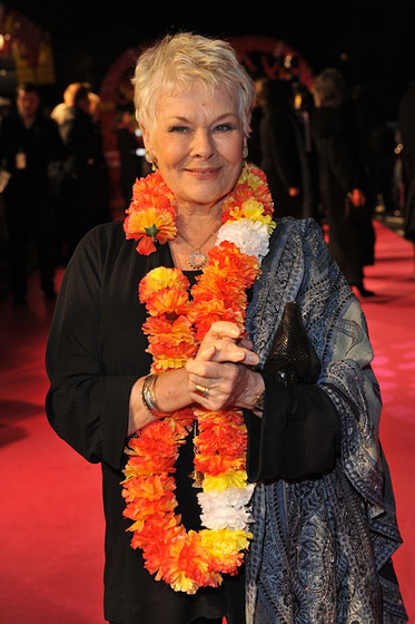 Judi Dench en El Exótico Hotel Marigold (Premiere en Londres. Marzo 2012)