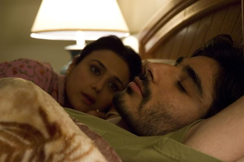Preity Zinta y Vansh Bhardwaj en Cielo