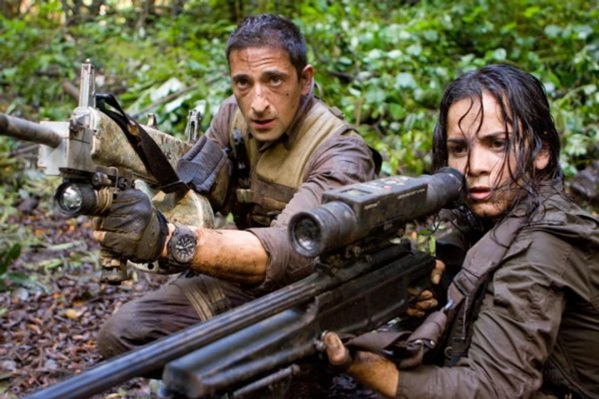 Adrien Brody y Alice Braga en predators