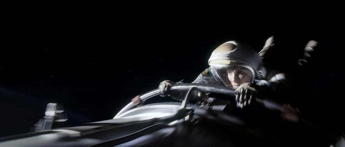 Sandra Bullock en gravity