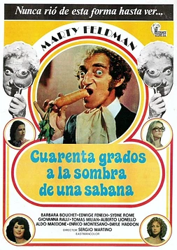 Cuarenta grados a la sombra de la sábana blanca