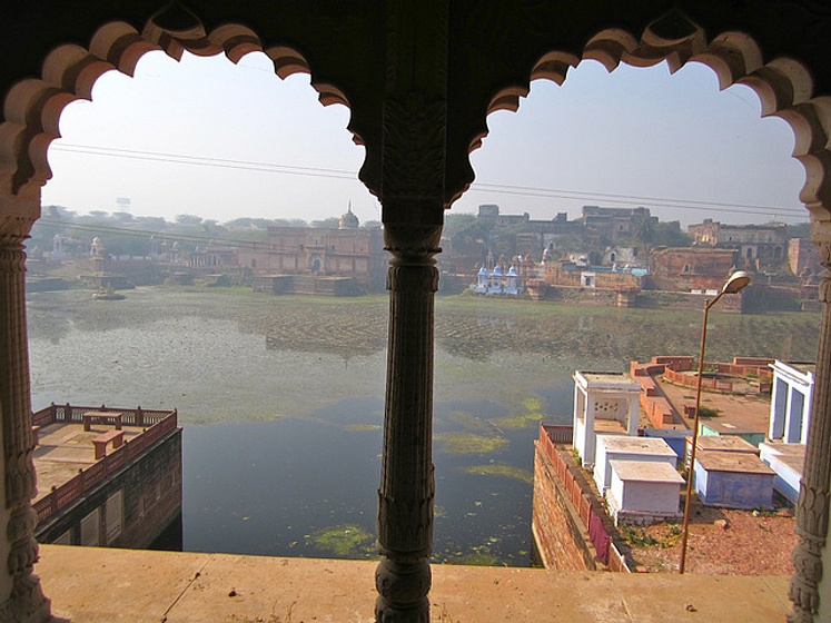 Imagen de Anochece en la India