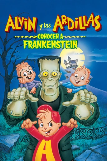 Poster de Alvin y las Ardillas Conocen a Frankenstein