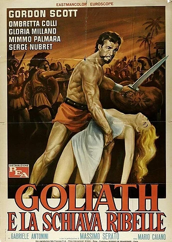 Poster de Goliat y la Esclava Rebelde