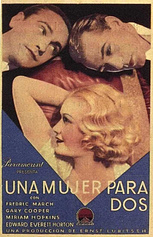 poster of movie Una mujer para dos