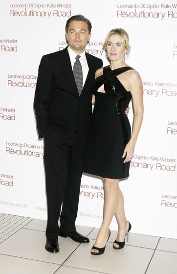 Leonardo DiCaprio y Kate Winslet en revolutionary-road (Premiere en Londres. Enero 2009)