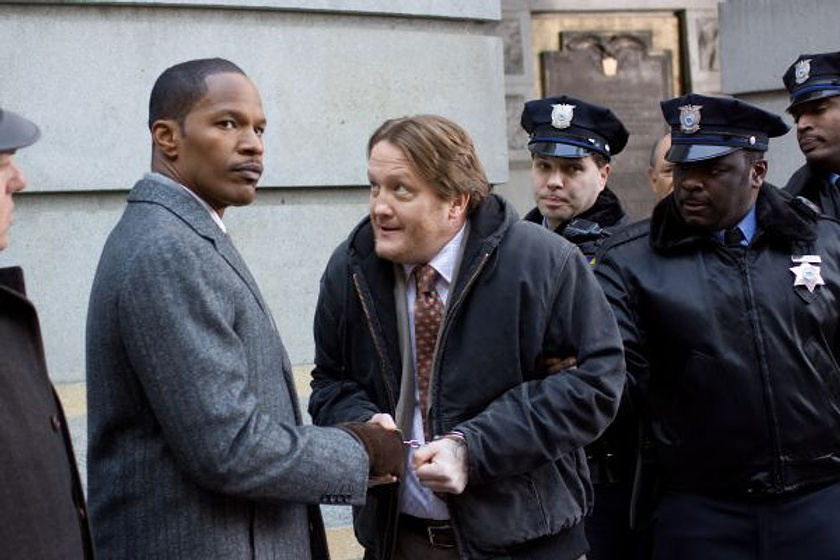 Jamie Foxx y Christian Stolte en Un Ciudadano Ejemplar