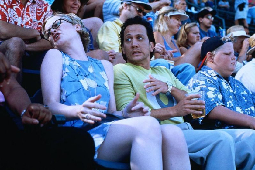 Rob Schneider y Amy Poehler en Gigoló