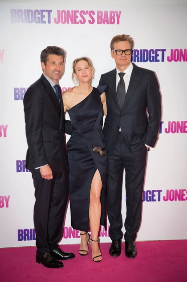 Renée Zellweger, Patrick Dempsey y Colin Firth en bridget-jones-s-baby
