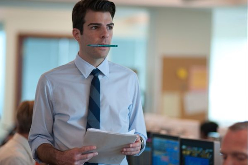 Zachary Quinto en Margin Call
