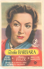 poster of movie Doña Bárbara