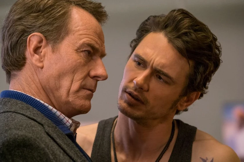 James Franco y Bryan Cranston en tenia-que-ser-el
