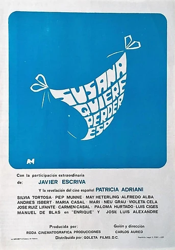 Poster de ¡Susana quiere perder... eso!