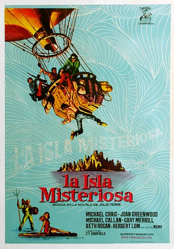 Poster de La Isla Misteriosa