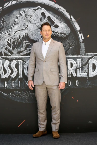 Chris Pratt en jurassic-world-el-reino-caido (Premiere en Madrid. Mayo 2018)