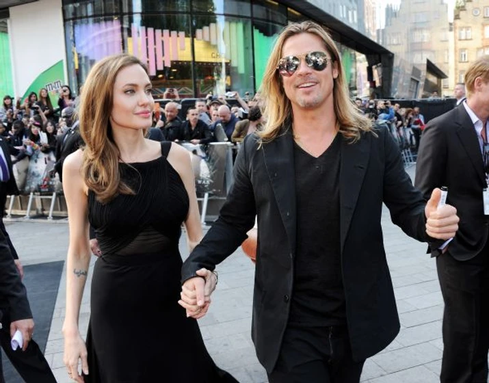 Brad Pitt y Angelina Jolie en Guerra Mundial Z (Premiere en Londres. Junio 2013)