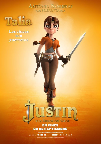 Imagen de Justin y la Espada del Valor (Teaser personajes)