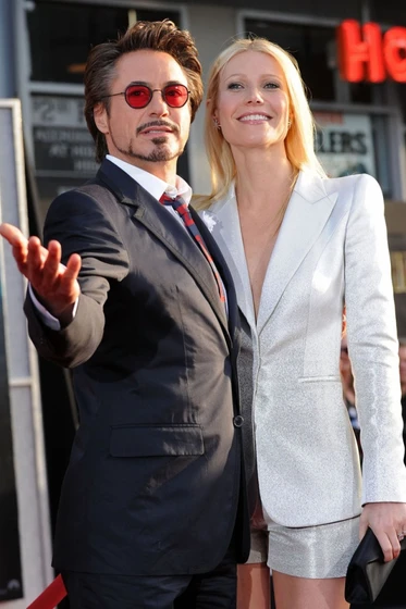 Gwyneth Paltrow y Robert Downey Jr. en Iron Man 2 (Premiere en Los Angeles. Abril 2010)