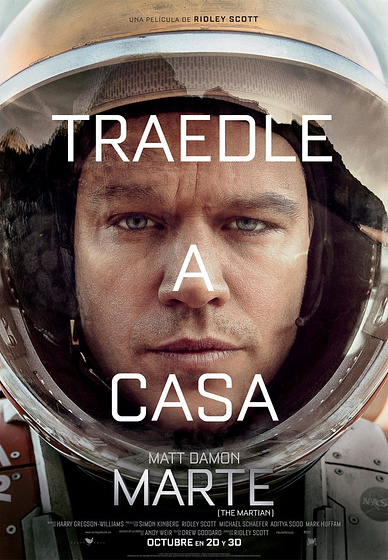 Imagen de Marte (The Martian) (Cartel teaser español)