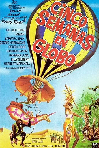 Poster de Cinco semanas en globo