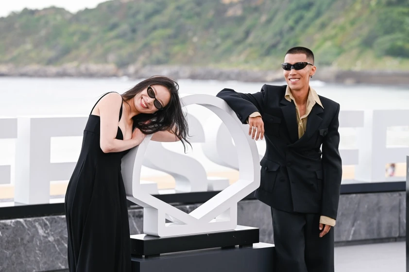 Ni Ni y Zhou You en bound-in-heaven (Festival de San Sebastián. Septiembre 2024)