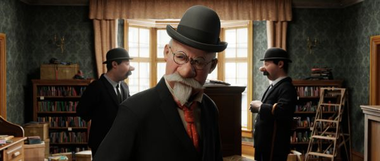 Simon Pegg y Nick Frost en Las Aventuras de Tintín: El secreto del Unicornio
