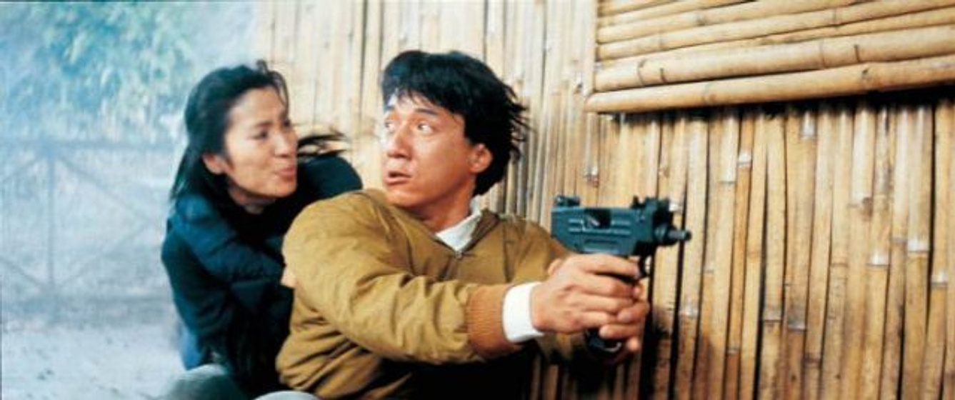 Jackie Chan y Michelle Yeoh en Supercop