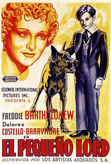 poster of movie El Pequeño Lord Fauntleroy