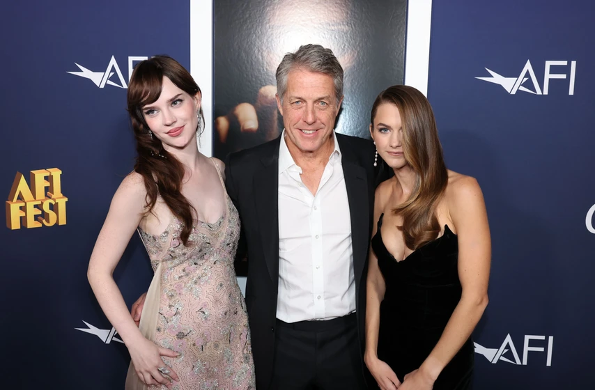Hugh Grant, Chloe East y Sophie Thatcher en heretic-hereje (Afi Fest. Octubre 2024)